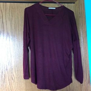 Maroon Shirt
